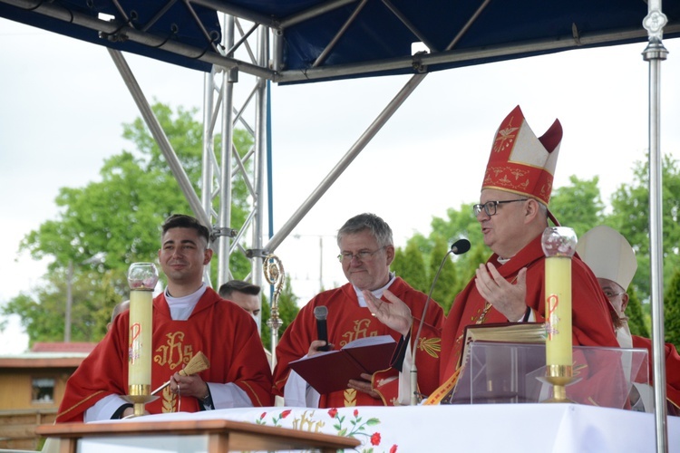 Głębinów. Eucharystia po ustanowieniu Sanktuarium św. Rity