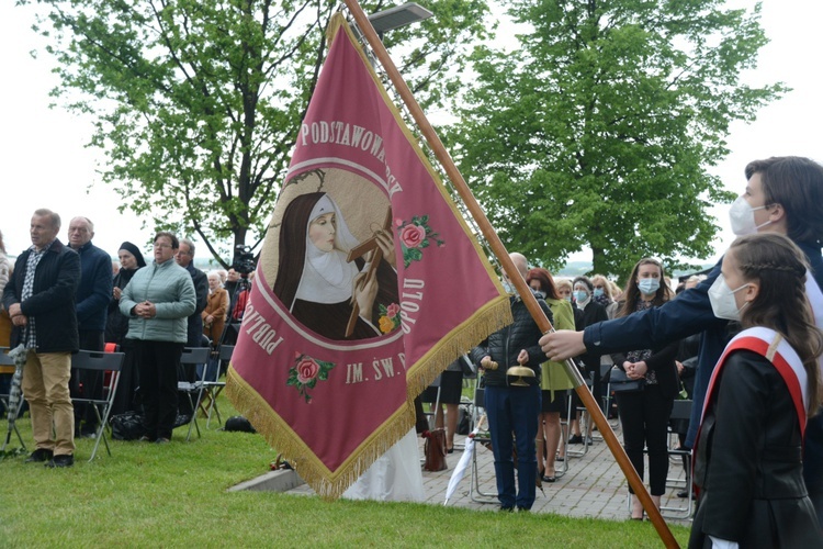 Głębinów. Eucharystia po ustanowieniu Sanktuarium św. Rity