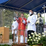 Głębinów. Eucharystia po ustanowieniu Sanktuarium św. Rity