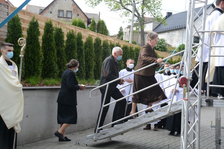 Głębinów. Eucharystia po ustanowieniu Sanktuarium św. Rity