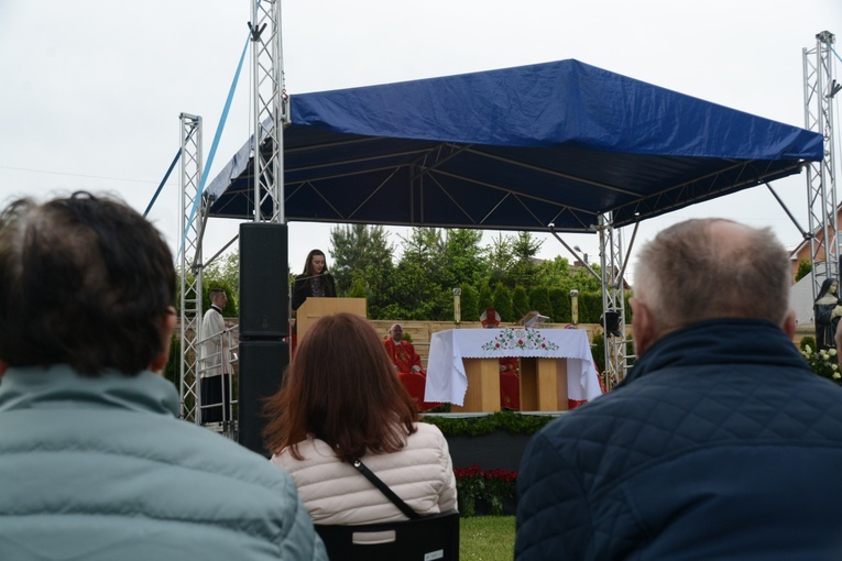 Głębinów. Eucharystia po ustanowieniu Sanktuarium św. Rity