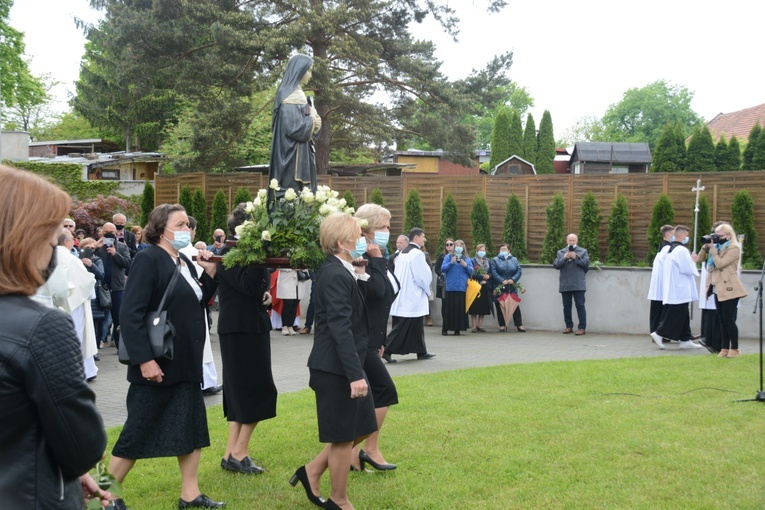 Głębinów. Eucharystia po ustanowieniu Sanktuarium św. Rity