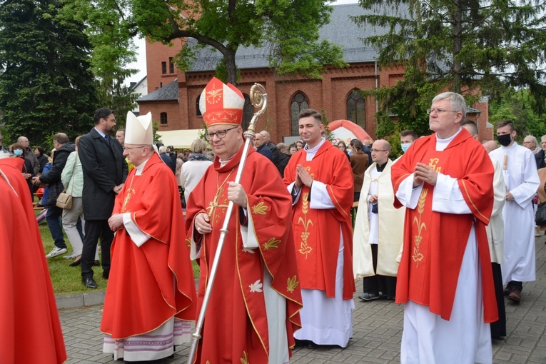 Głębinów. Eucharystia po ustanowieniu Sanktuarium św. Rity