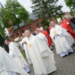 Głębinów. Eucharystia po ustanowieniu Sanktuarium św. Rity