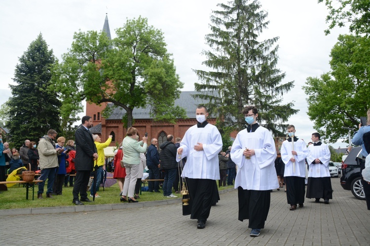 Głębinów. Eucharystia po ustanowieniu Sanktuarium św. Rity