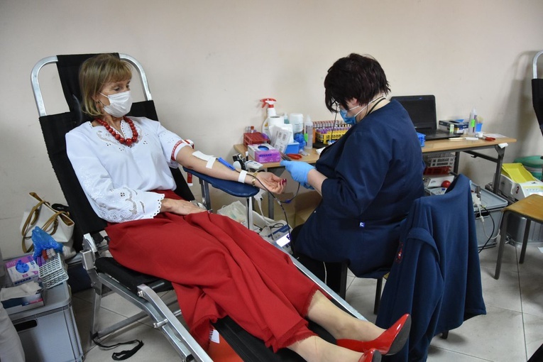 Akcja oddawania krwi w parafii w Czarnym Dunajcu 