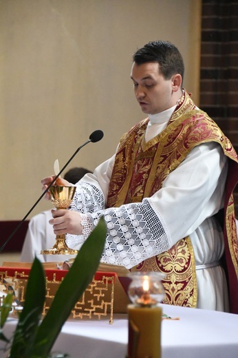 Msza św. prymicyjna ks. Wojciecha Pawliny