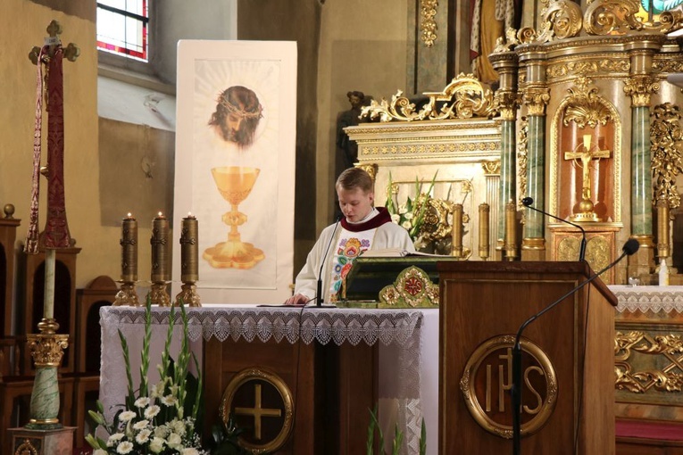 Msza św. prymicyjna ks. Grzegorza Wołocha