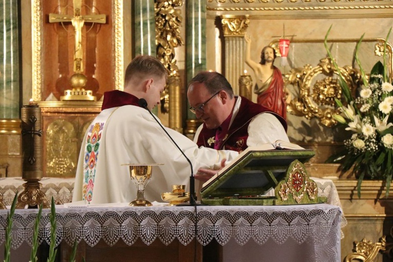 Msza św. prymicyjna ks. Grzegorza Wołocha