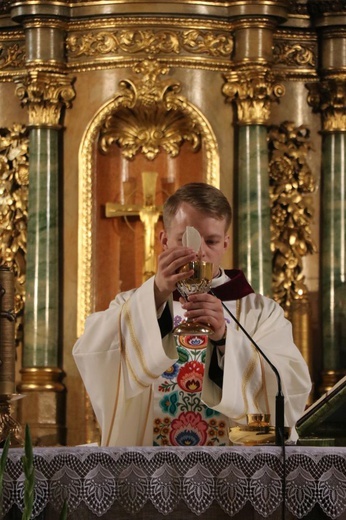 Msza św. prymicyjna ks. Grzegorza Wołocha