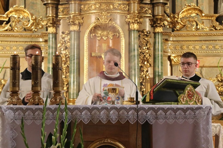 Msza św. prymicyjna ks. Grzegorza Wołocha