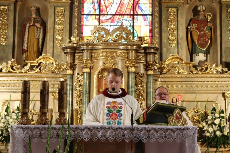 Msza św. prymicyjna ks. Grzegorza Wołocha