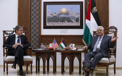 Blinken: USA chcą odbudować relacje z Autonomią Palestyńską