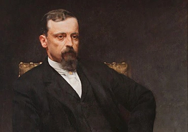 Henryk Sienkiewicz,  obraz Kazimierza Pochwalskiego.