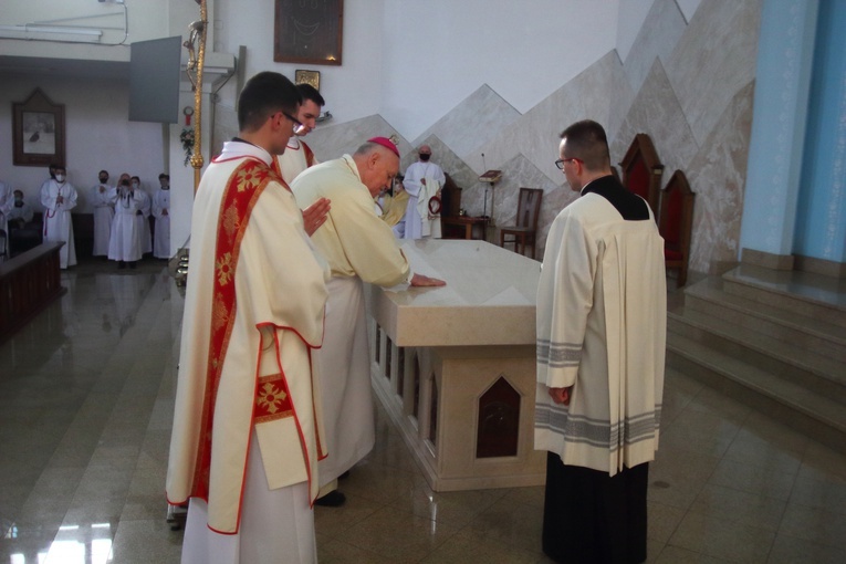 Poświęcenie kościoła w Cieplicach