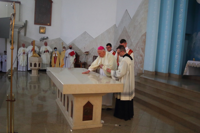 Poświęcenie kościoła w Cieplicach