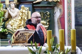 O. Bogdan Kocańda OFMConv. wygłosił konferencję o "Strumieniach łaski".