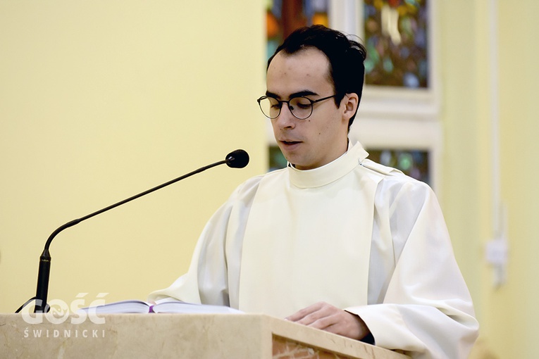 Msza prymicyjna w seminarium