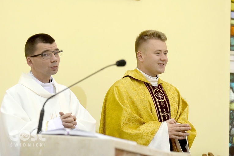 Msza prymicyjna w seminarium