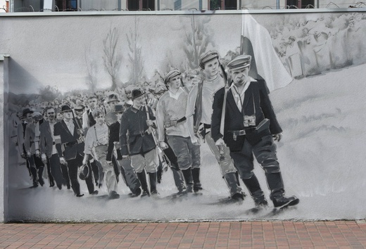 Mural w Siemianowicach Śląskich.