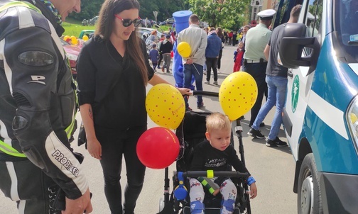 Siemianowice Śląskie. Policjant Tomasz Dzierga już w trasie. Wyruszył w charytatywny rajd rowerowy do Madrytu [ZDJĘCIA]