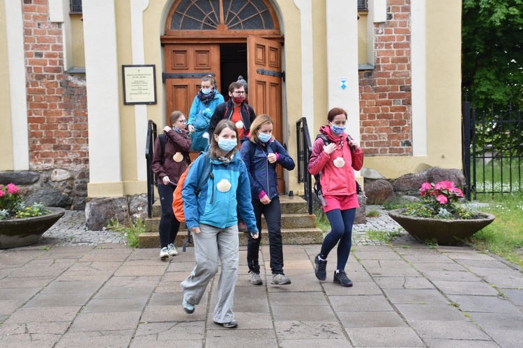 Studenci na pomorskim Camino