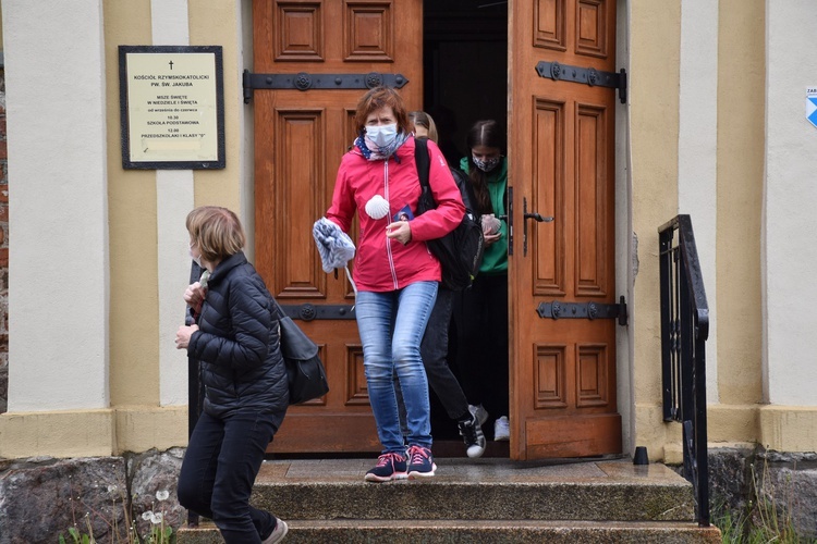 Studenci na pomorskim Camino