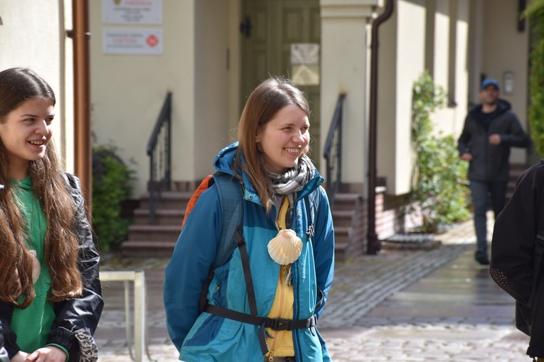 Studenci na pomorskim Camino
