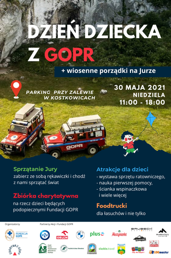 Jura. W niedzielę [30.05.2021] Dzień Dziecka z GOPR