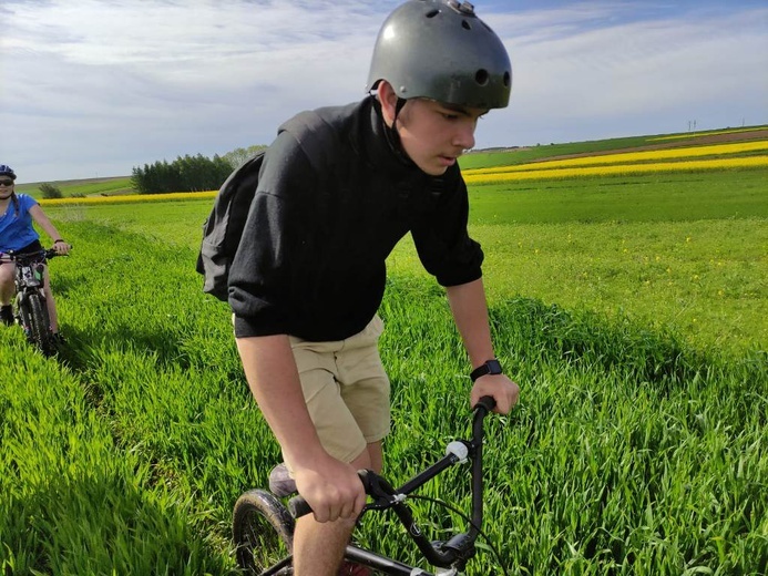 Rowerami z Barcic na Jasną Górę