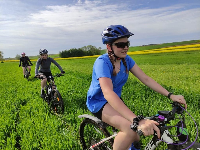 Rowerami z Barcic na Jasną Górę