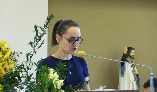 Krzyż Misyjny dla Agnieszki Nowak - przed wyjazdem do Kamerunu