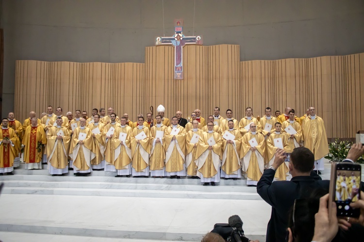 Święcenia kapłańskie w Świątyni Opatrzności Bożej