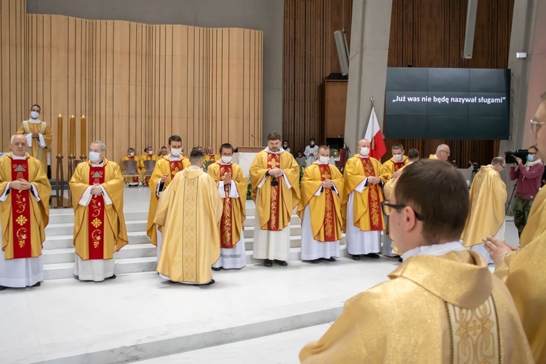 Święcenia kapłańskie w Świątyni Opatrzności Bożej