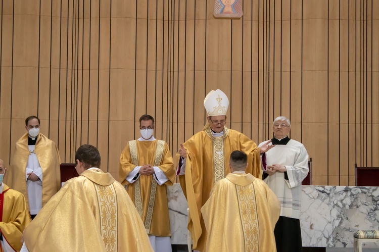 Święcenia kapłańskie w Świątyni Opatrzności Bożej