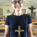 Krzyż Misyjny dla Agnieszki Nowak - przed wyjazdem do Kamerunu