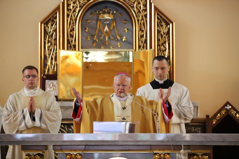 Poświęcenie kościoła w Strumianach