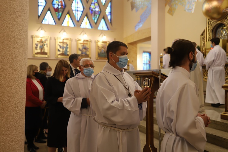 Poświęcenie kościoła w Strumianach