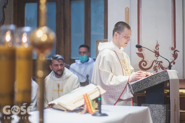 Msza św. prymicyjna o. Łukasza Filipiuka OSPPE