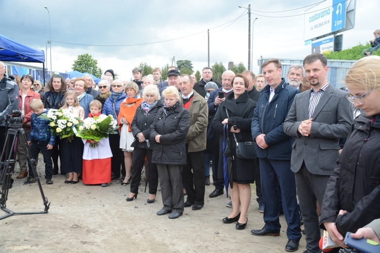 Kamień węgielny kościoła św. Jana Pawła II w Opolu