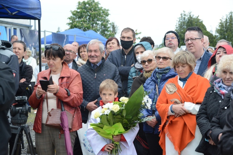 Kamień węgielny kościoła św. Jana Pawła II w Opolu