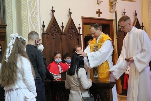 Prymicyjna Msza św. ks. Wojciecha Kamińskiego w Dankowicach