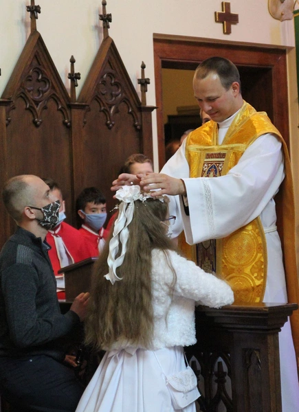 Prymicyjna Msza św. ks. Wojciecha Kamińskiego w Dankowicach