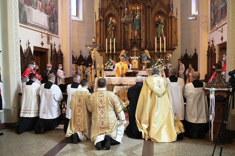 Prymicyjna Msza św. ks. Wojciecha Kamińskiego w Dankowicach