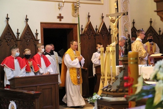 Prymicyjna Msza św. ks. Wojciecha Kamińskiego w Dankowicach