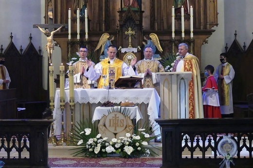 Prymicyjna Msza św. ks. Wojciecha Kamińskiego w Dankowicach