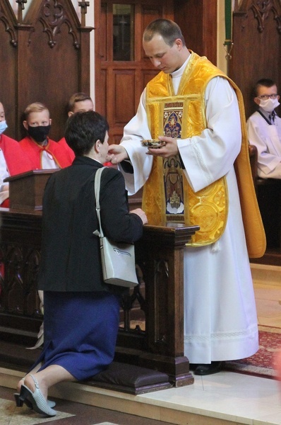 Prymicyjna Msza św. ks. Wojciecha Kamińskiego w Dankowicach