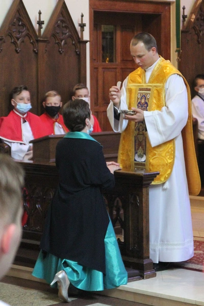 Prymicyjna Msza św. ks. Wojciecha Kamińskiego w Dankowicach