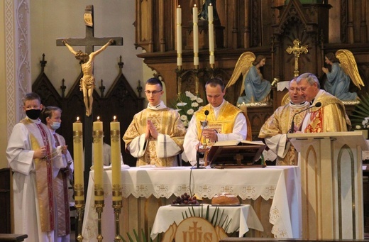 Prymicyjna Msza św. ks. Wojciecha Kamińskiego w Dankowicach