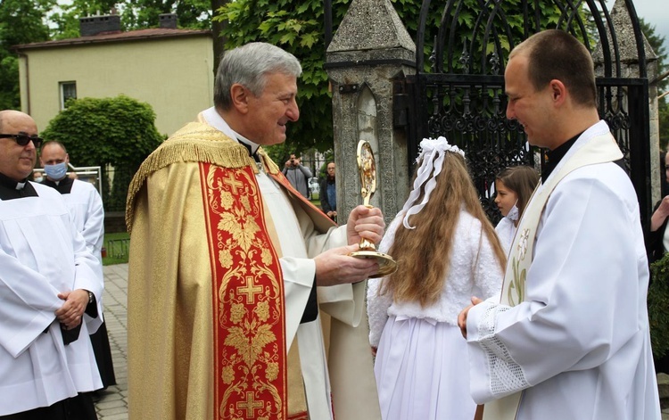 Prymicyjna Msza św. ks. Wojciecha Kamińskiego w Dankowicach